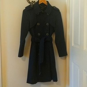 Karen Millen navy trench